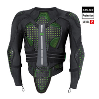 Held Kendo SAS-TEC Body Armour Black-Green - XL