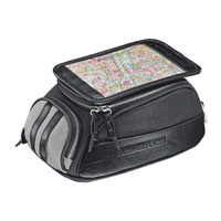 Held Canvas Magnetic Tank Bag Black-Grey - 4 liters