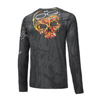 Held Style Skin Top Functional Shirt Skull - Small