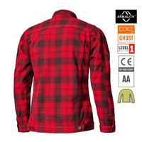 Held Woodland Armalith Jacket Black-Red - Small