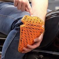 Held D3O Ghost Elbow / Knee Protector Orange 92324