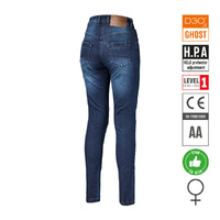 Held Stockton Cordura Jeans Womens Blue Slim - W28 L32