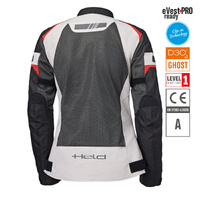 Held Tropic 4.0 Jacket Womens Grey-Red - D-Small