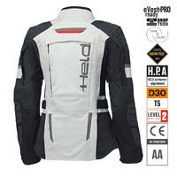 Held Carese 3 Jacket Womens Grey-Black - D-Small