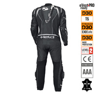 Held Brands Hatch 1-piece Race Spec Suit Black-White - 48