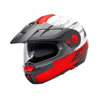 Schuberth E1 Helmet Crossfire Red - 55