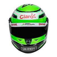 Miniature Schuberth Nico Hulkenberg F1 2016 Helmet - 1/2 Scale