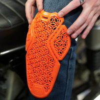 Held D3O Diablo Elbow/Knee Protector Orange 92523