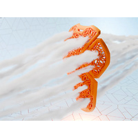 Held D3O Diablo Elbow/Knee Protector Orange 92523