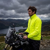 Held Hydro Gear Jacket Black-Fluorescent Yellow - Large