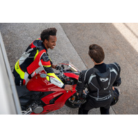Held Brands Hatch 1-piece Race Spec Suit Black-White-Red - 25
