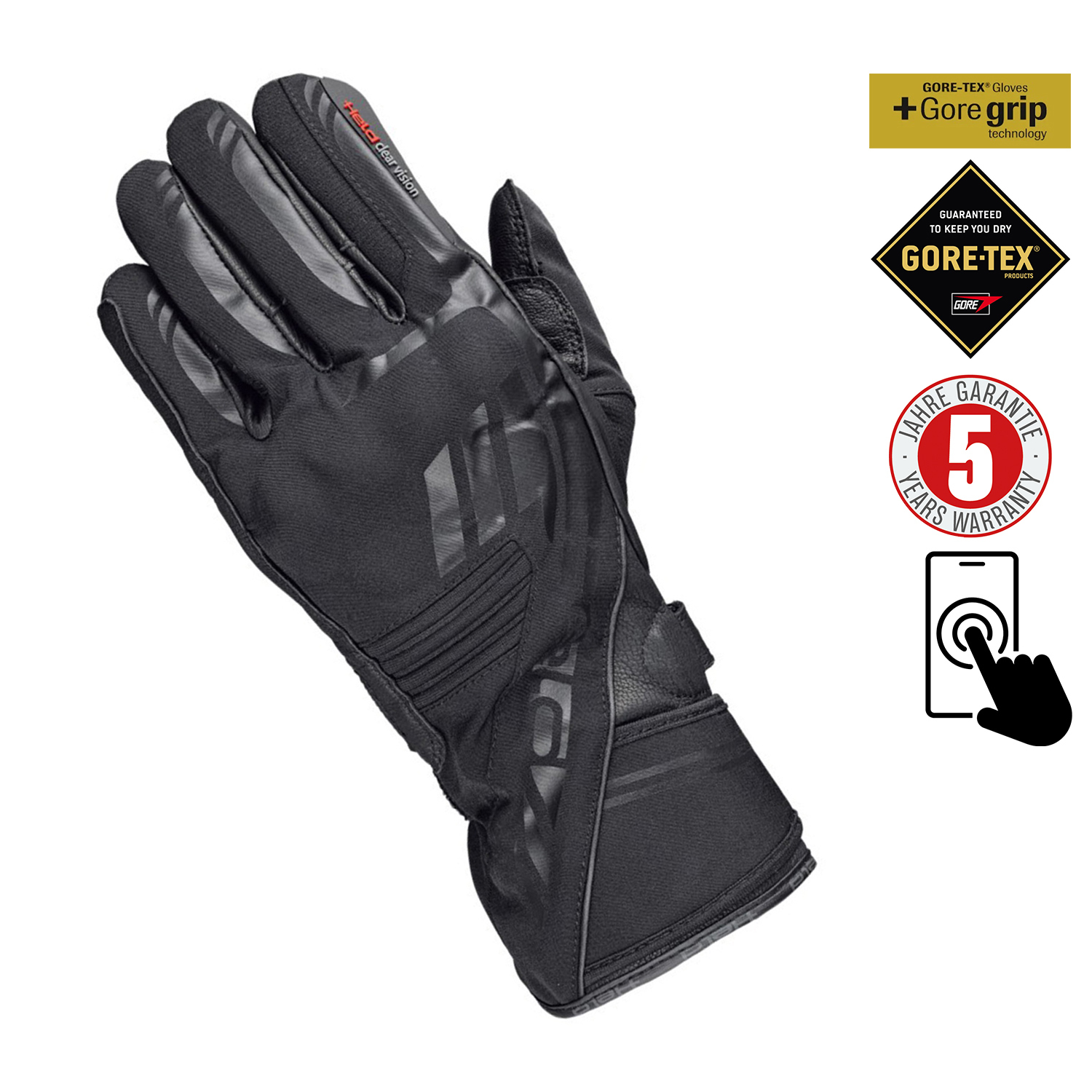 Held Seric Gloves Black - 12