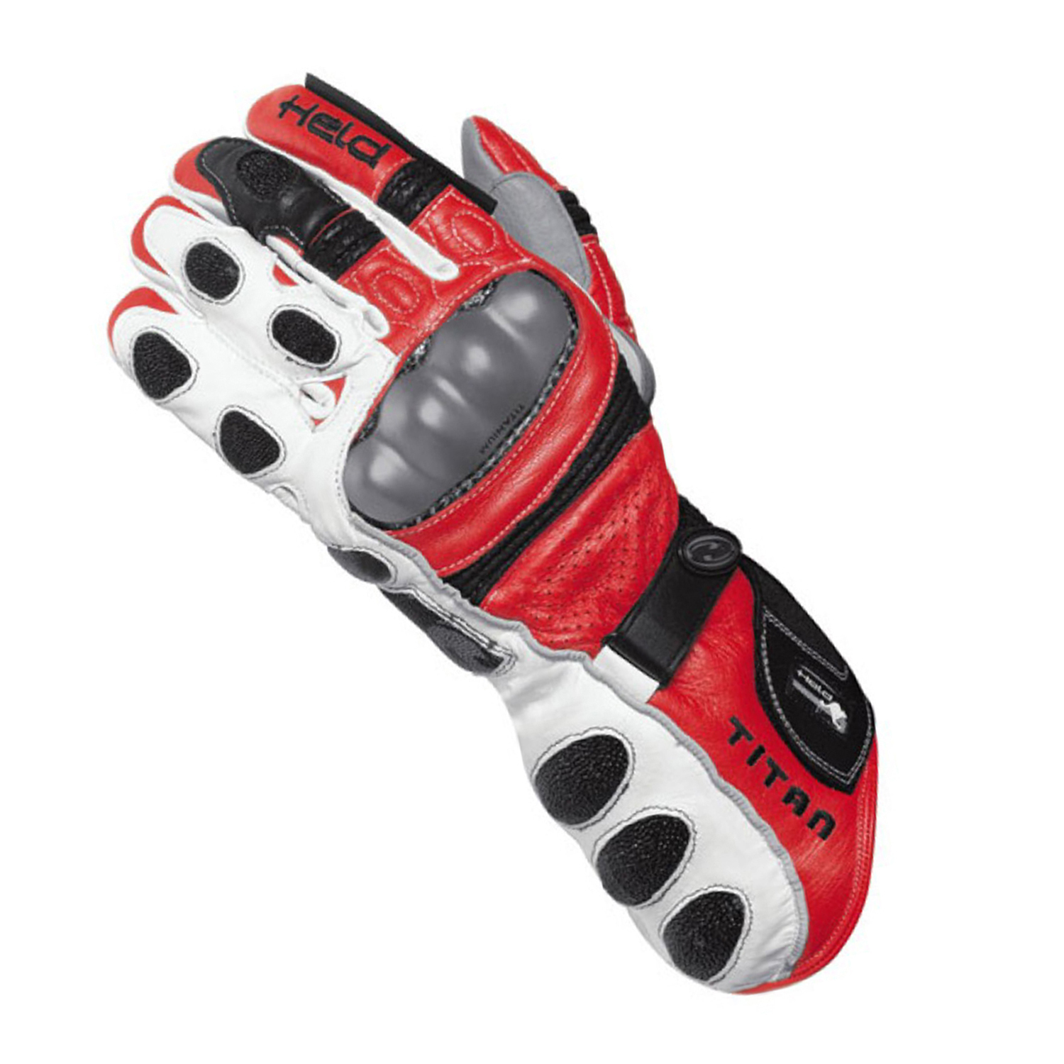 Held Titan Gloves Red-White - 12