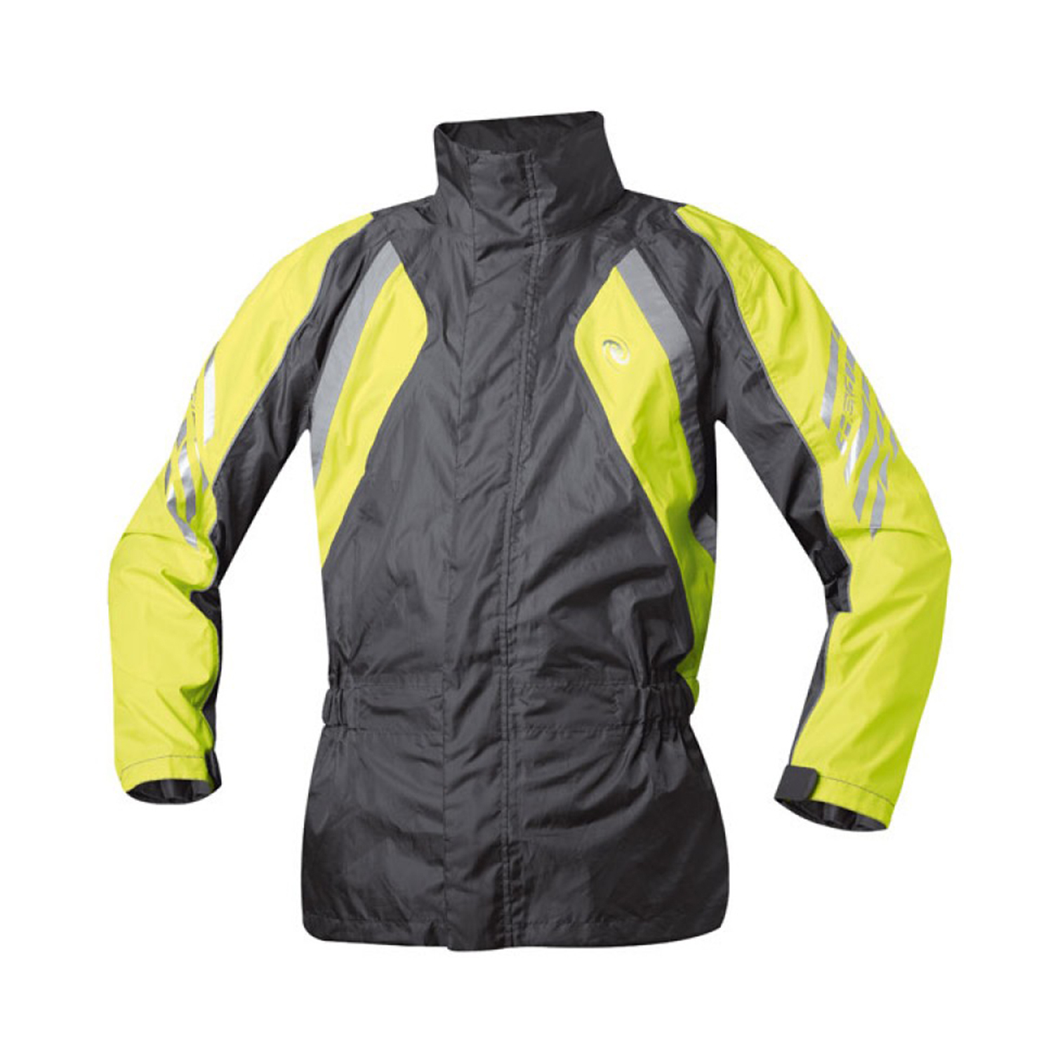 Held Rano Rain Jacket Black-Fluorescent Yellow - Small