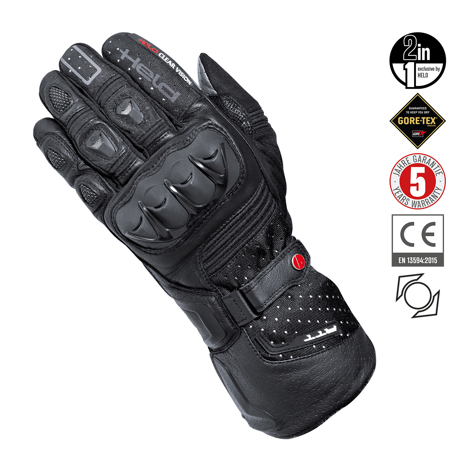 Held Air n Dry Gloves Black - 11