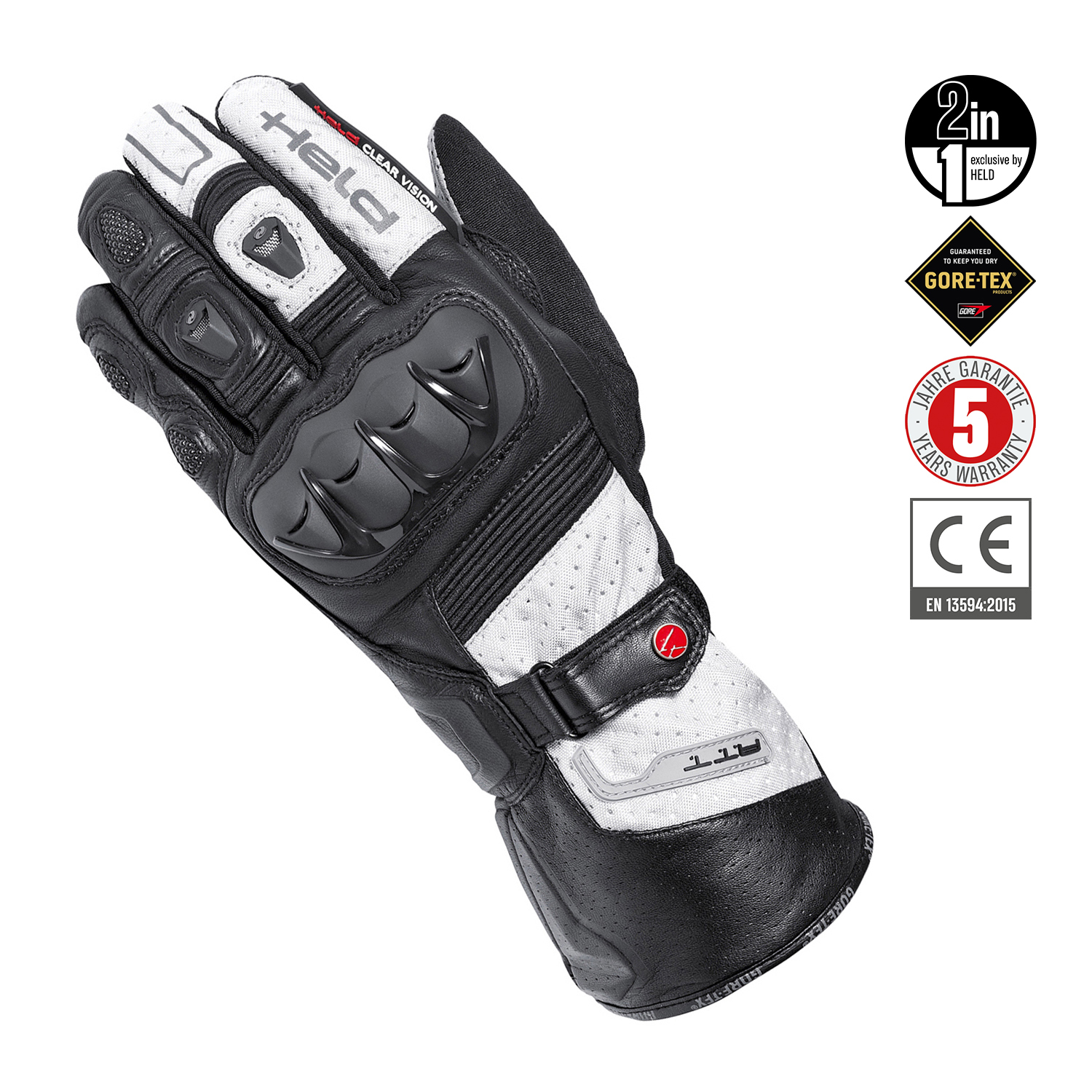 Held Air n Dry Gloves Black-Grey - 11