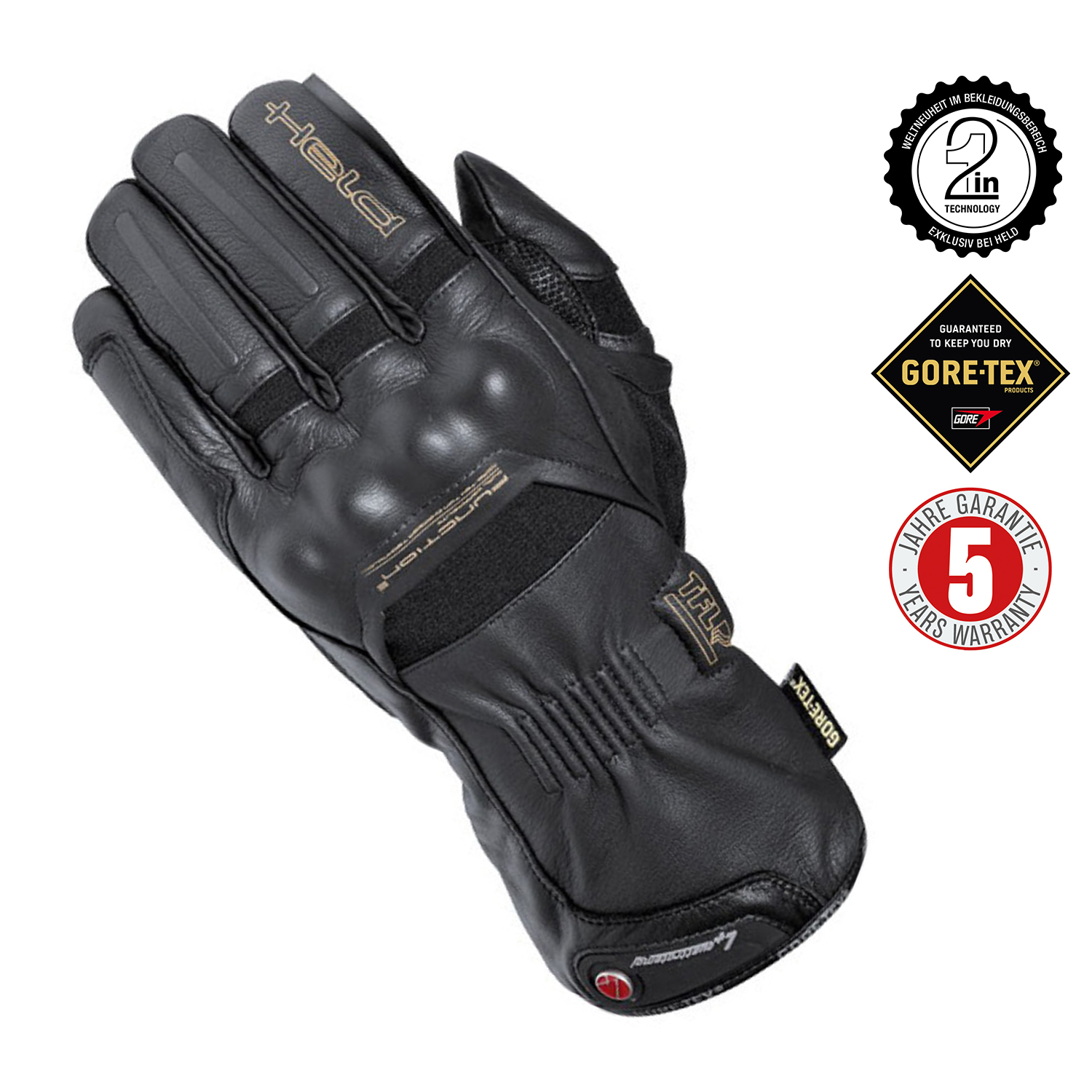 Held Touring Star Gloves Black - 7