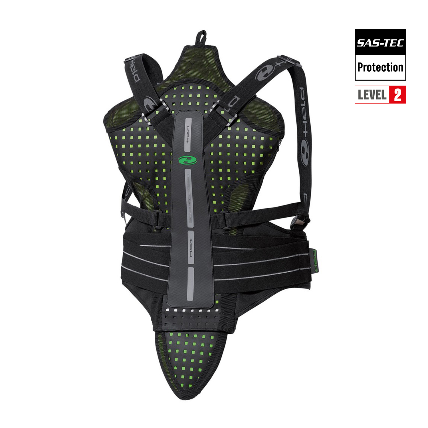 Held Sakari Back Protector Black-Green - 2XL
