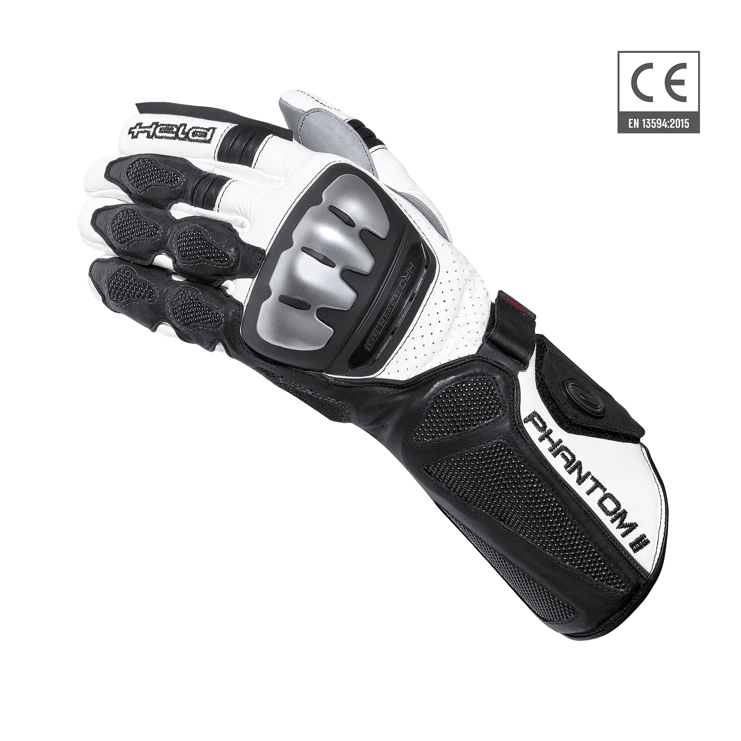 Held Phantom II Gloves Black-White - 6