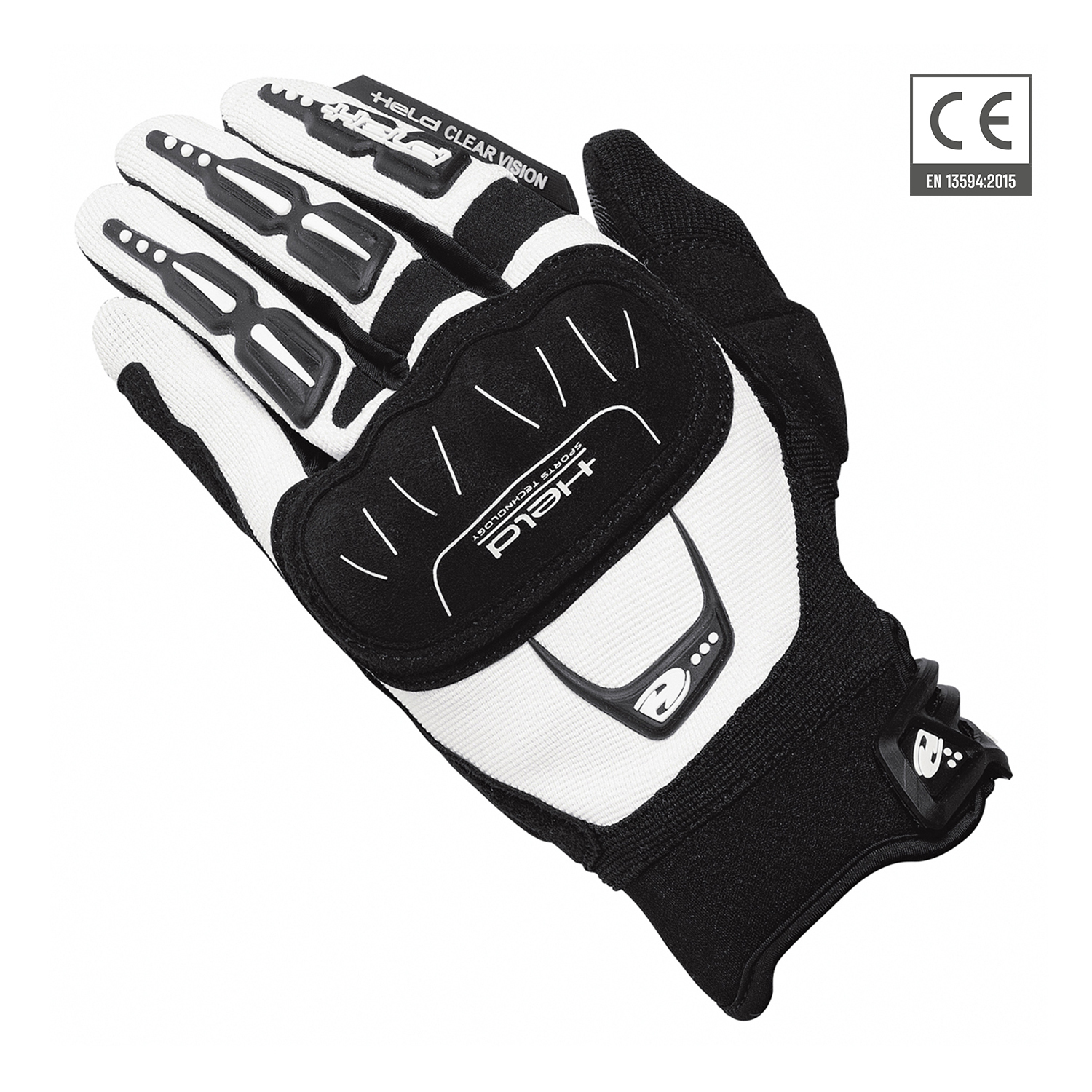 Held Backflip Gloves White-Black - 7