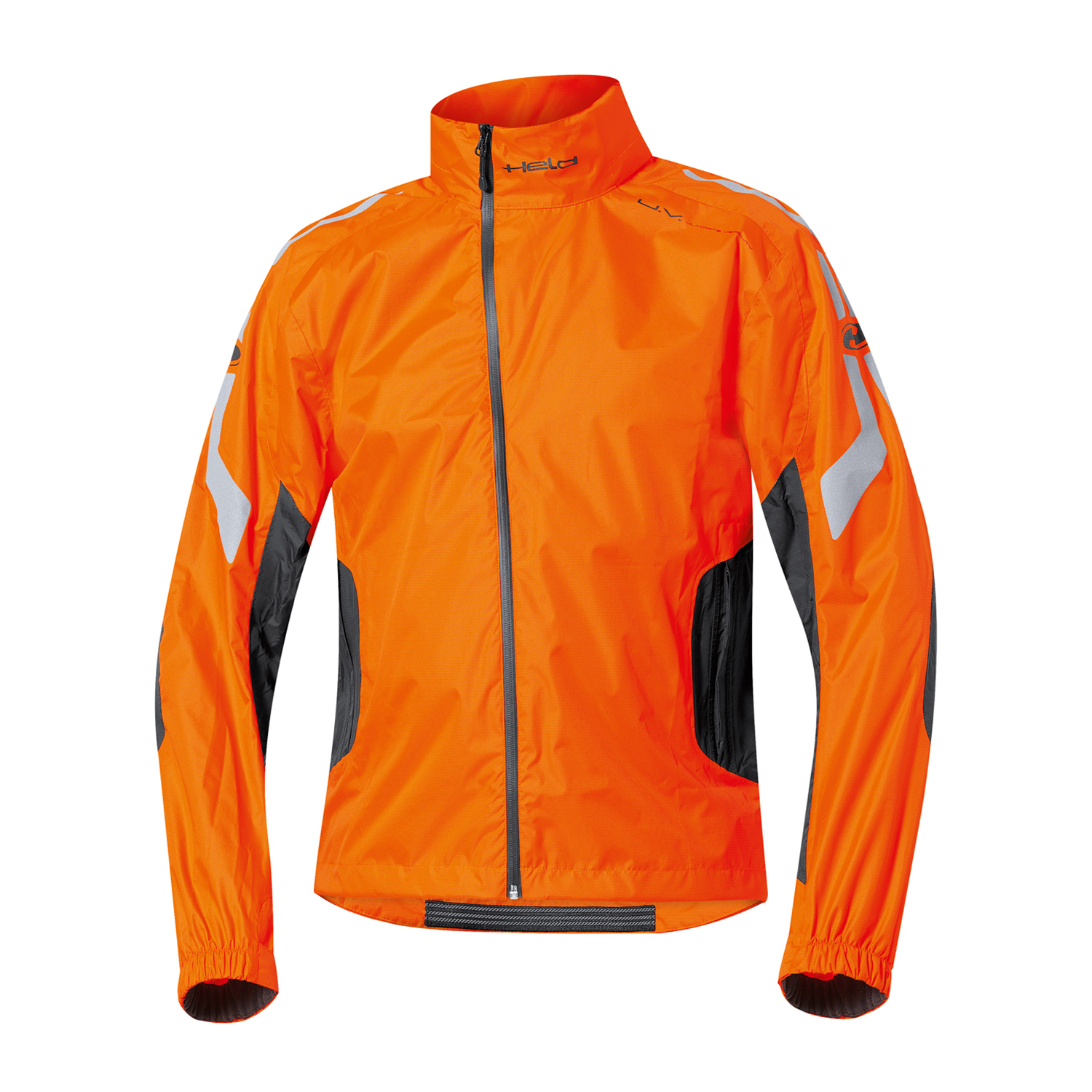 Held Wet Tour Jacket Black-Orange - XL