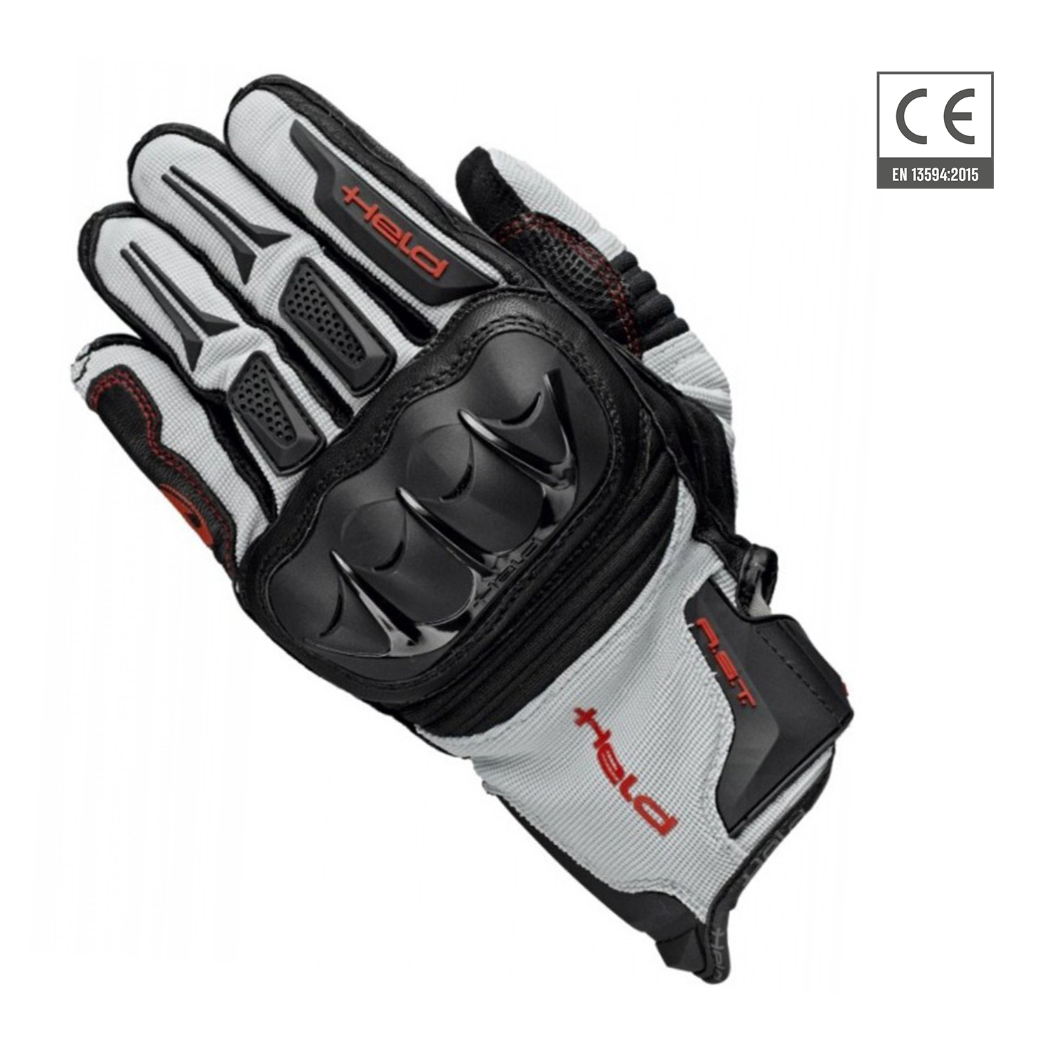 Held Sambia Gloves Black-Grey-Red - 10