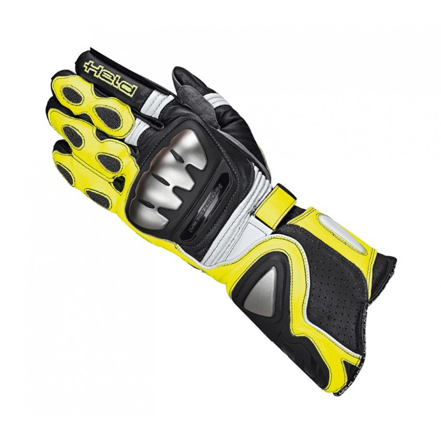 Held Titan Evo Gloves Black-Fluorescent Yellow - 12