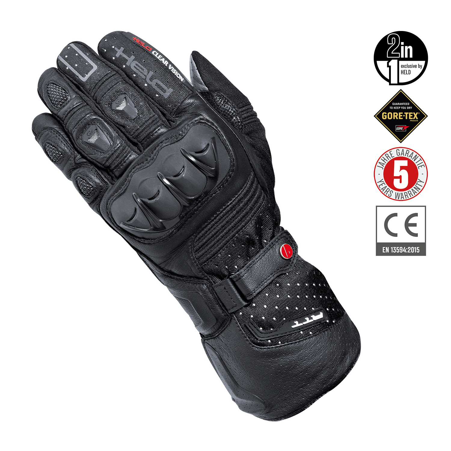 Held Air n Dry Womens Gloves Black - D-7