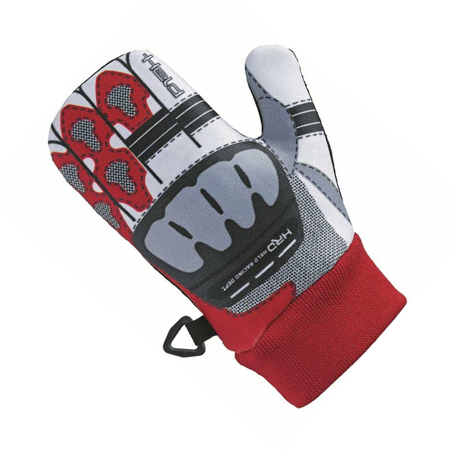 Held Phantomini Baby Gloves Black-Red - 98