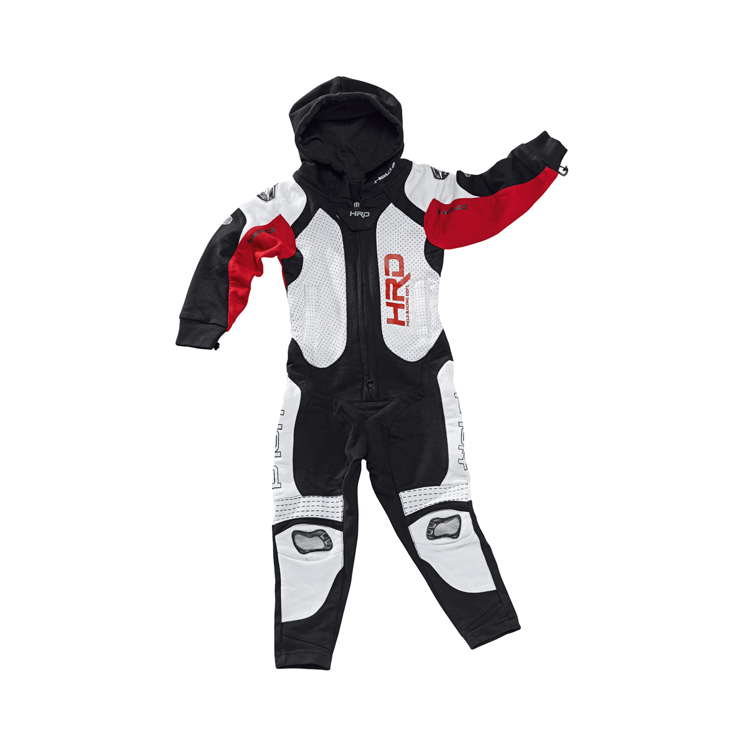Held Slade Baby Onesie Black-Red - 98