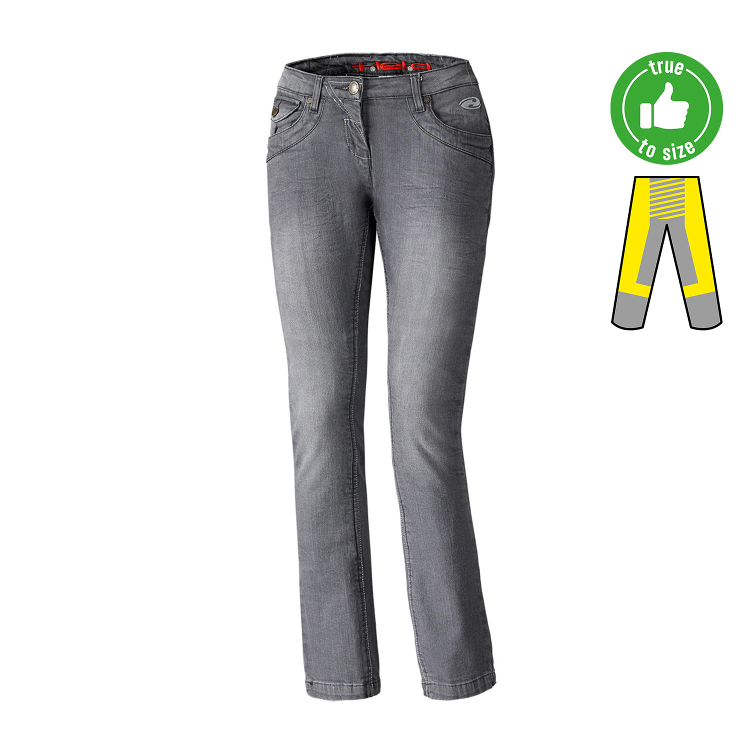 Held Crane Stretch Ladies Pants Anthracite - D-25