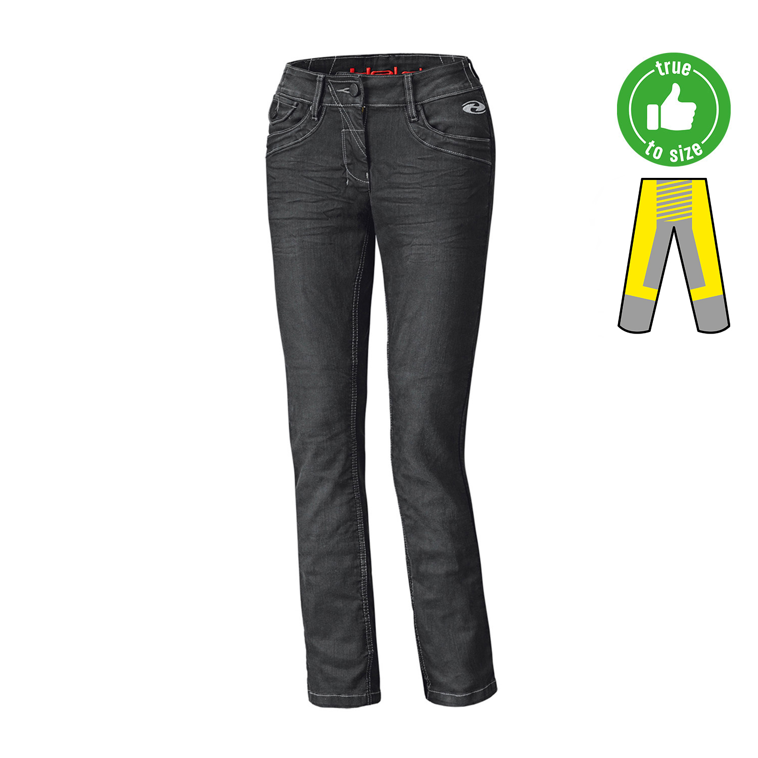 Held Crane Stretch Ladies Pants Black - D-34