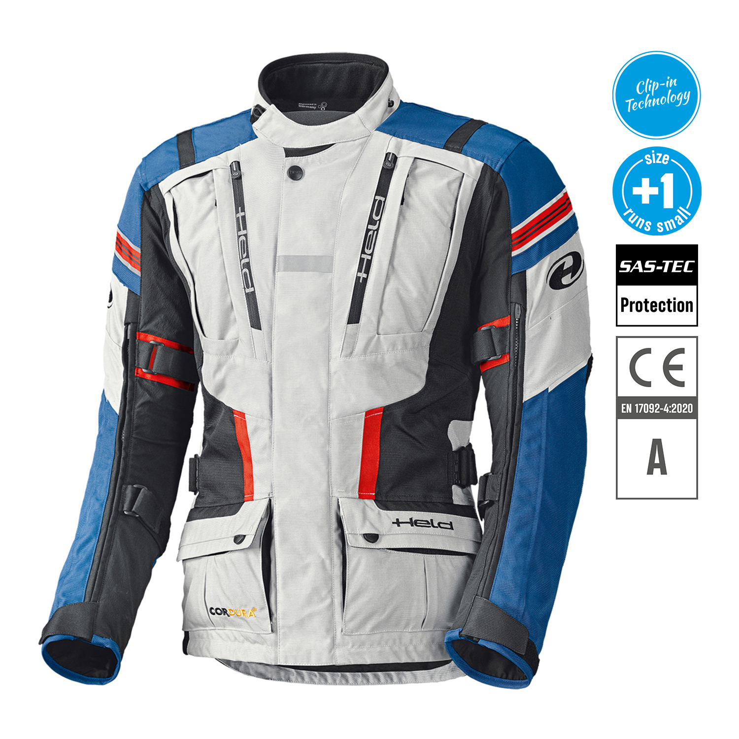 Held Hakuna II Jacket Grey-Blue - XL