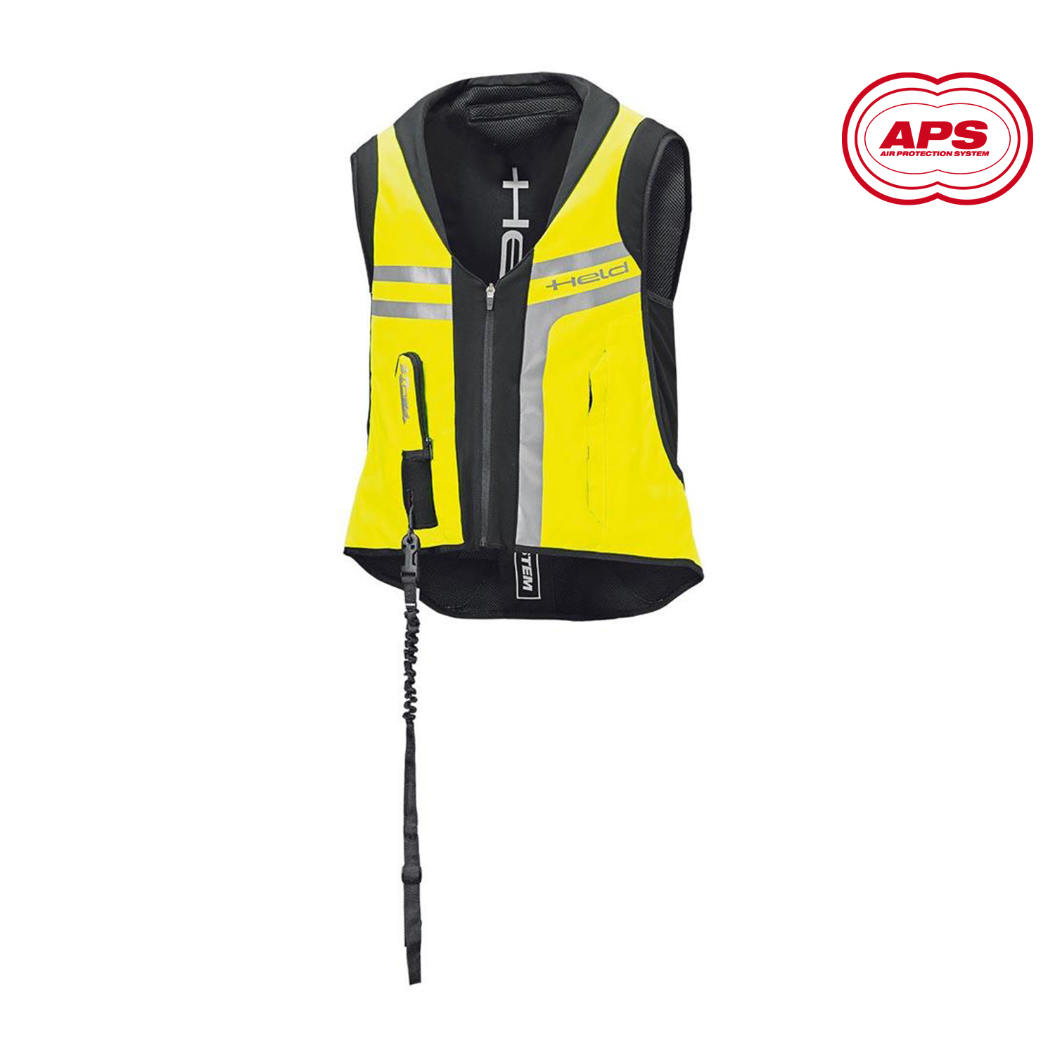 Held Air Vest II APS Black-Fluorescent Yellow - Large