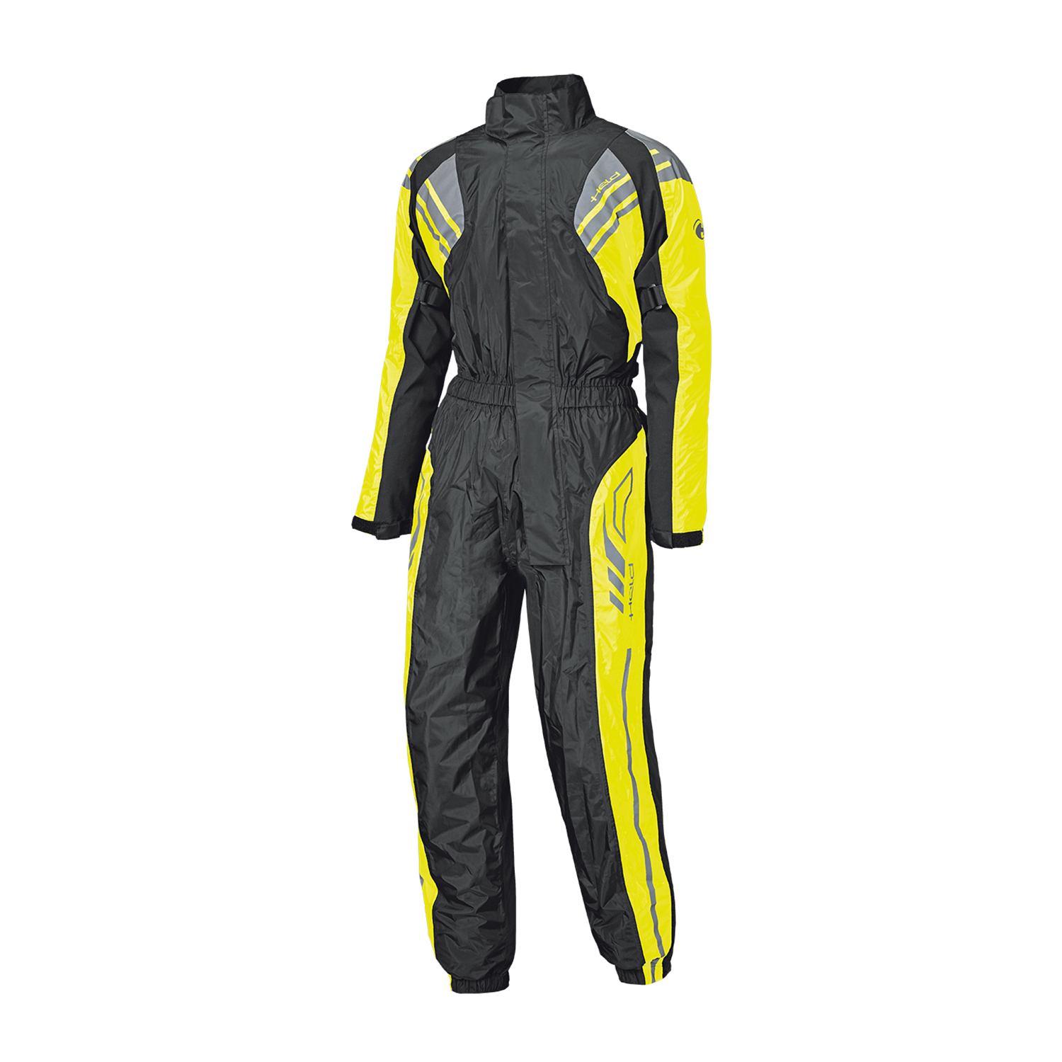 Held Flood Rain Suit Black-Fluorescent Yellow - 2XL