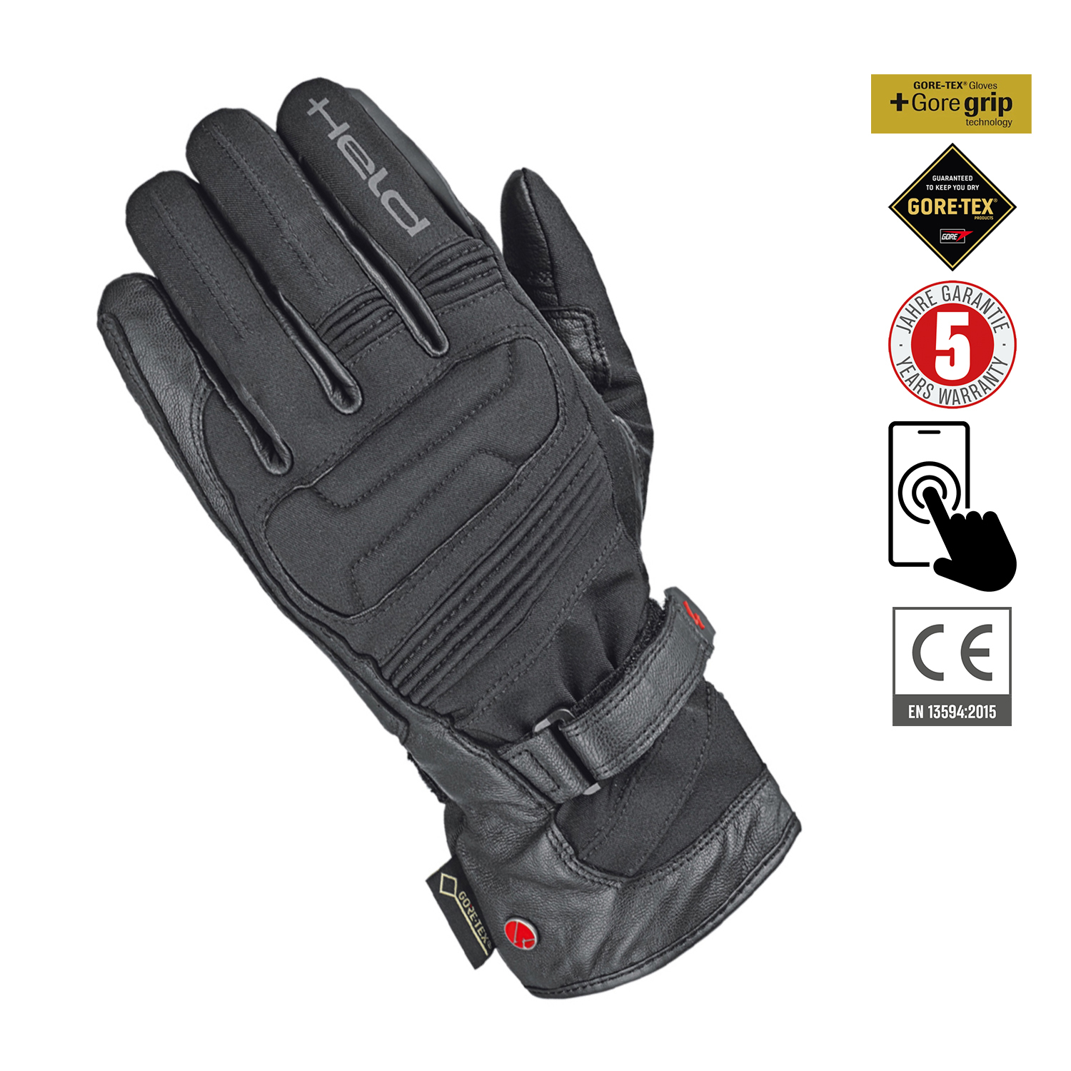 Held Satu II Gloves Black - 12