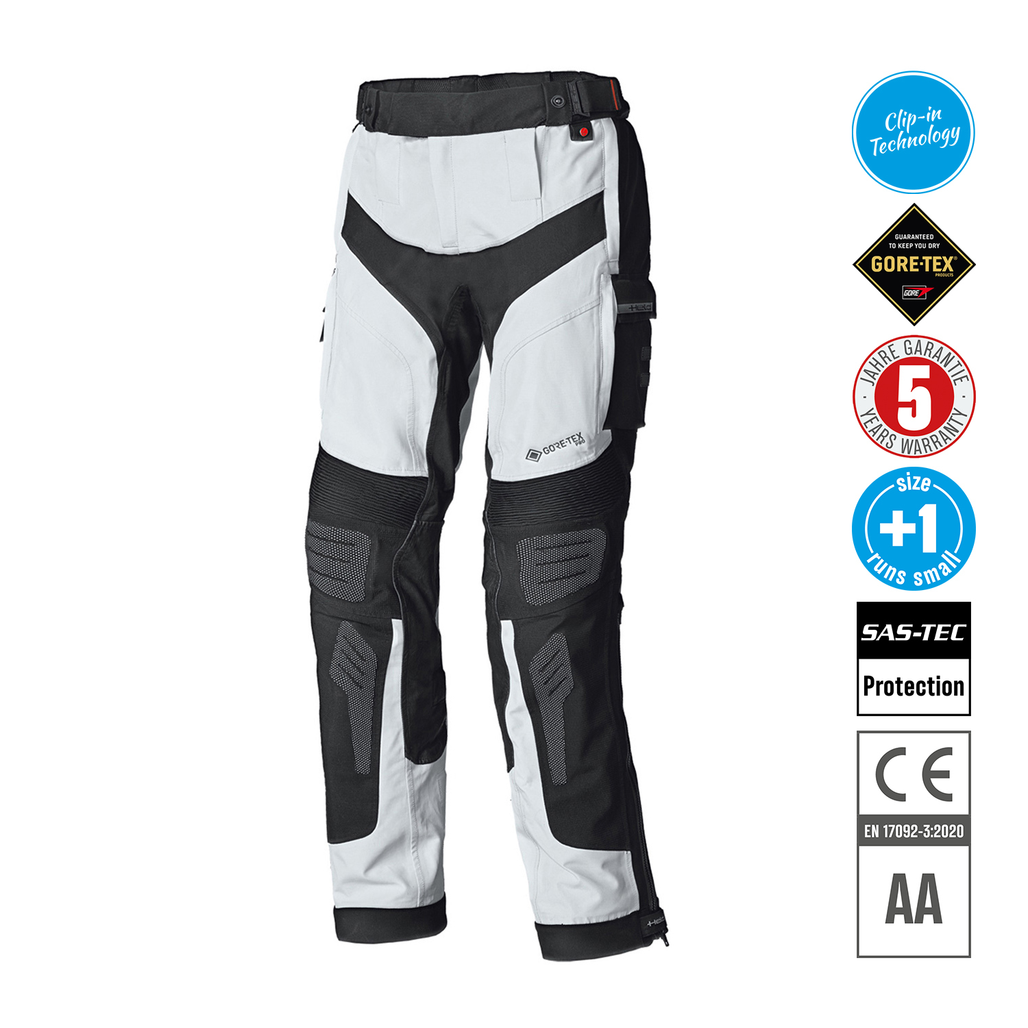 Held Atacama Pants Grey-Red - XL