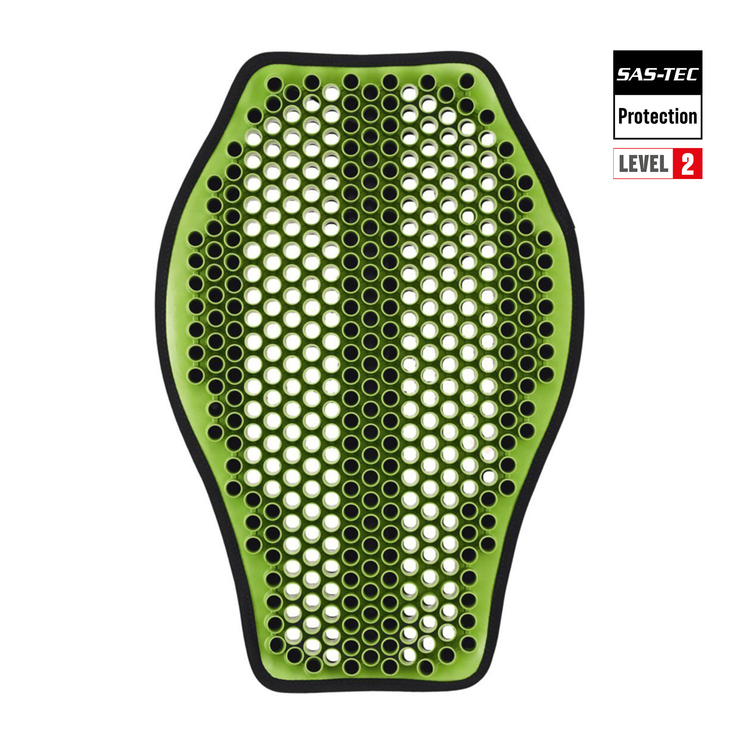 Held A-XOC SAS-TEC Back Protector Green - Medium