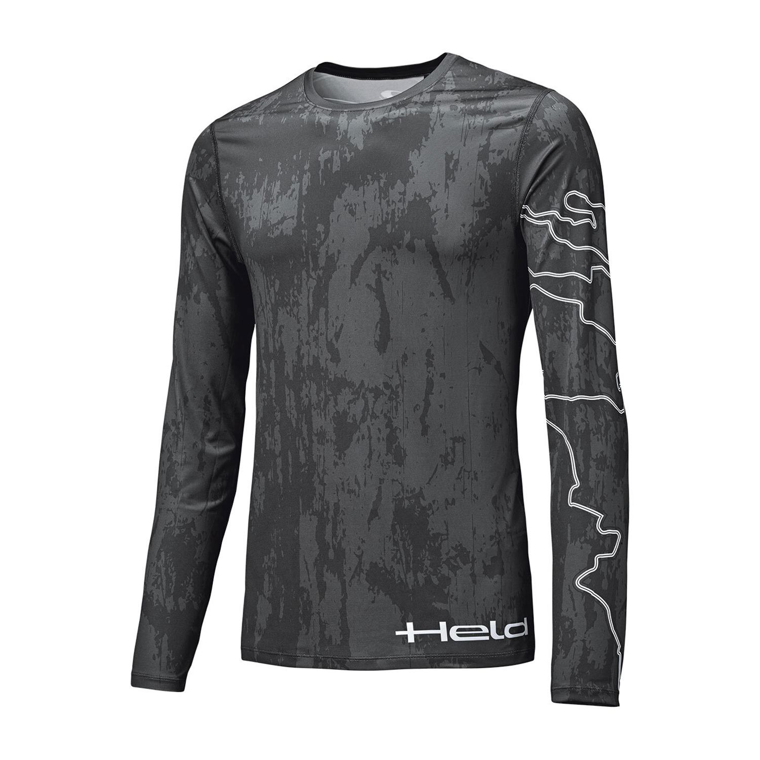 Held Style Skin Top Functional Shirt Skull - Large