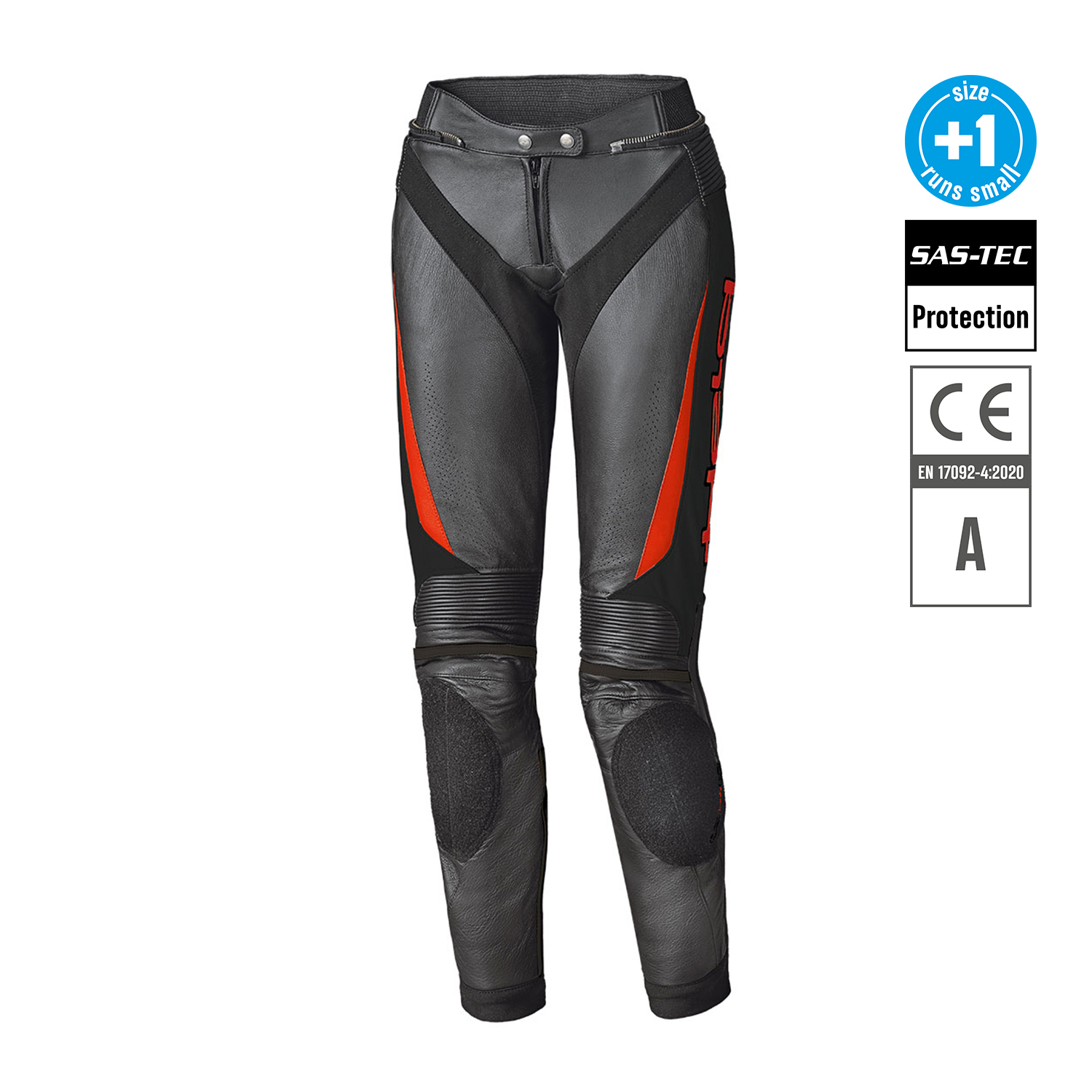 Held Lane II Ladies Pants White-Neon Red - 42
