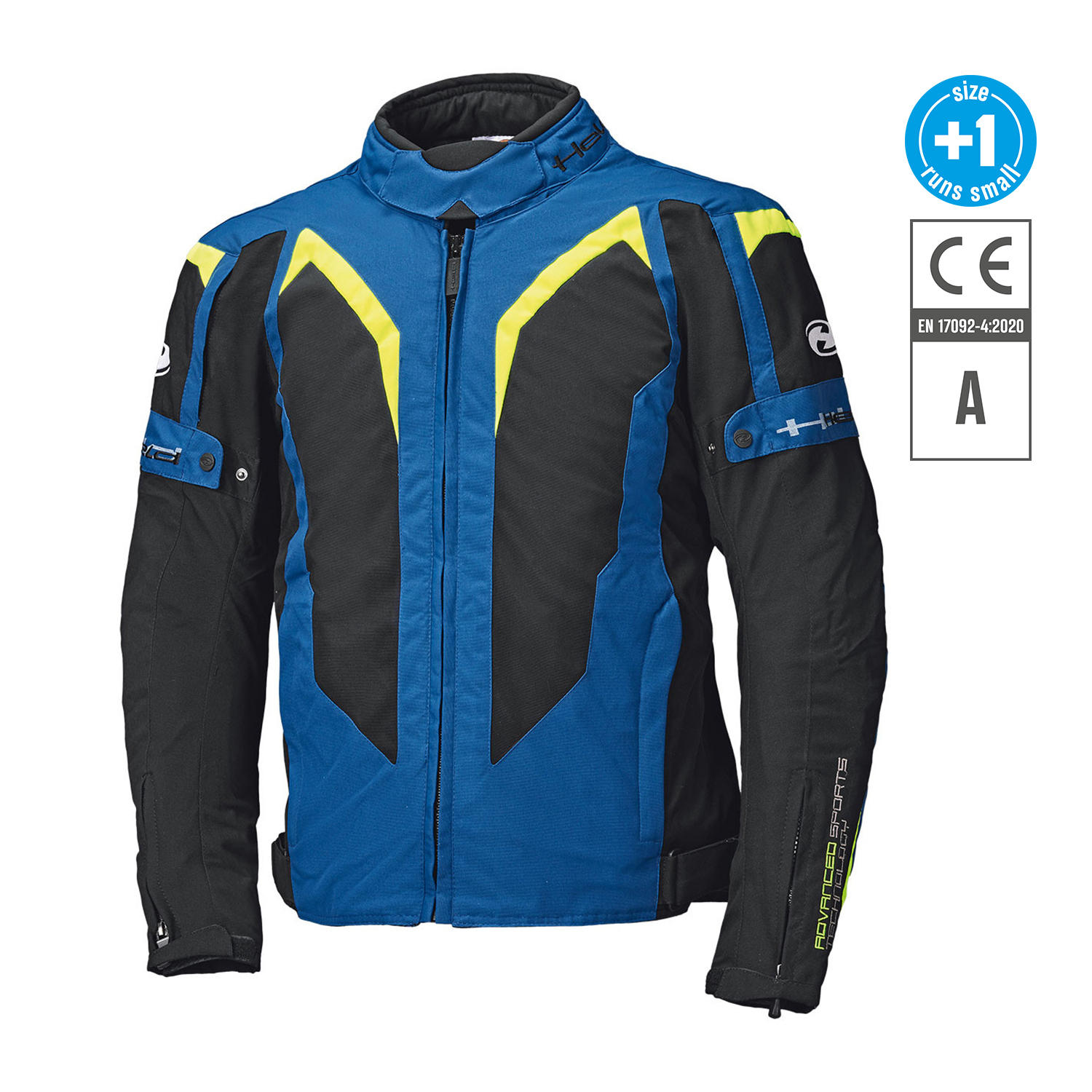 Held Zelda Jacket Blue-Fluorescent Yellow - XL