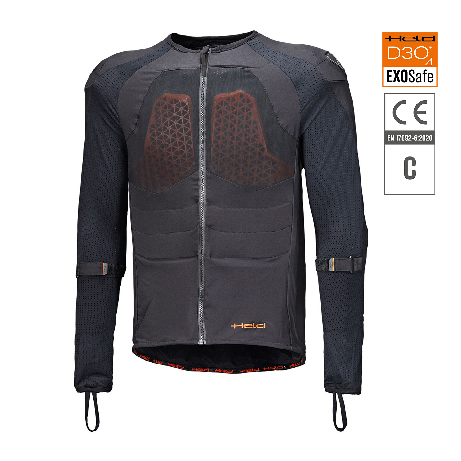 Held Exosafe D3O Protector Shirt Black - XXL