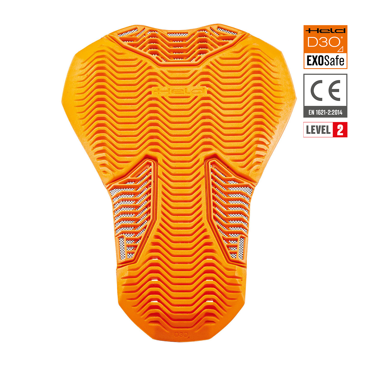 Held Exosafe D3O Back Protector Orange - Medium