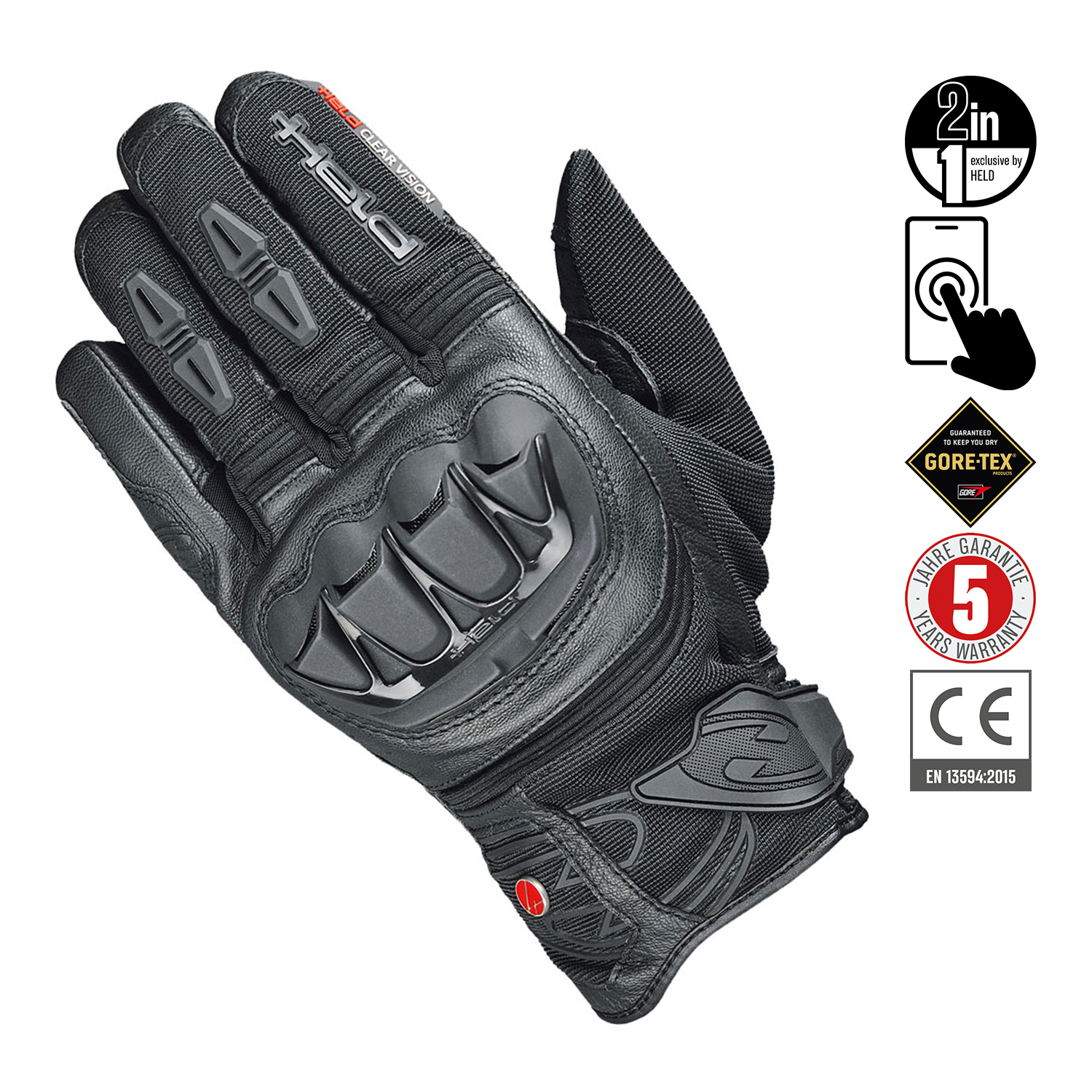 Held Sambia 2-in-1 Evo Gloves Black - 11
