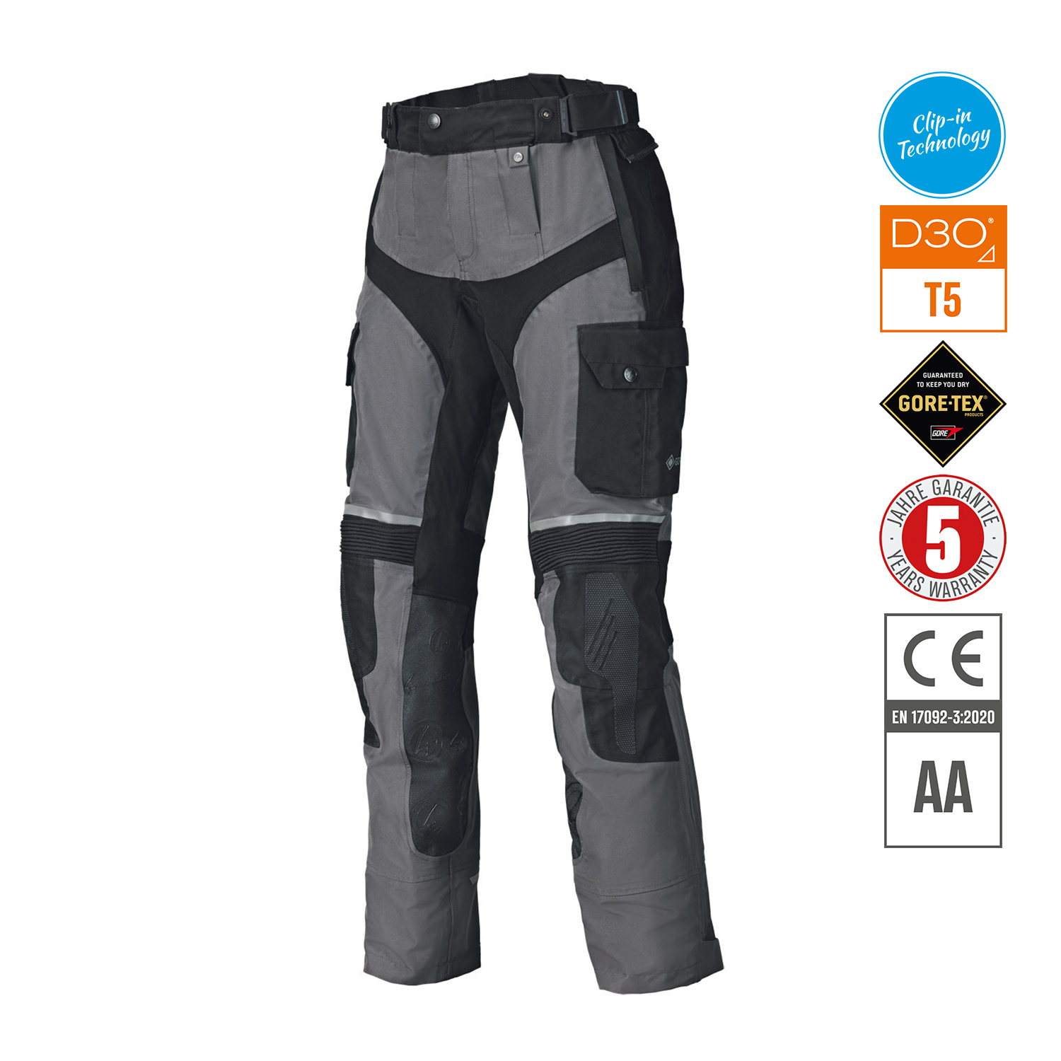 Held Omberg Gore-Tex Pants Anthracite - Medium