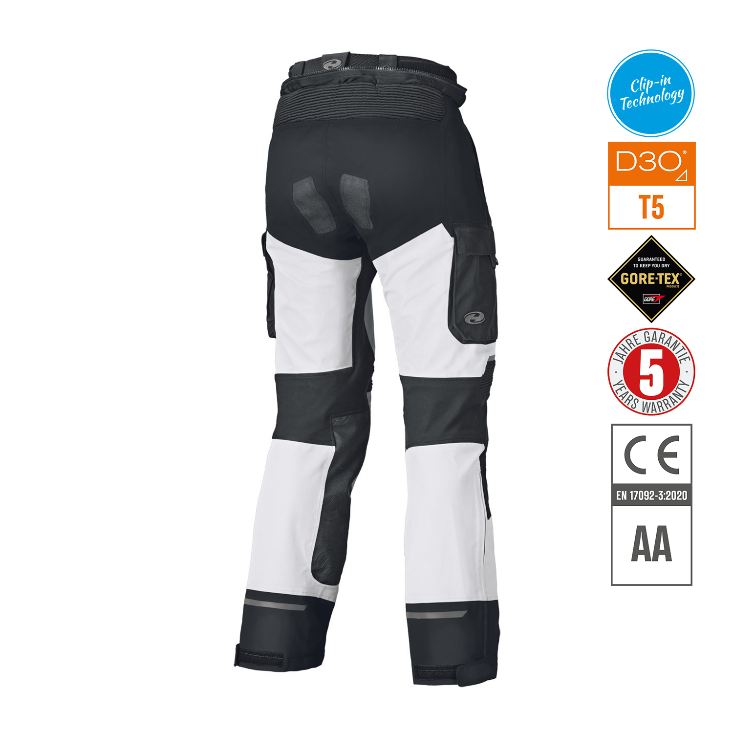 Held Omberg Gore-Tex Pants Grey-Black - 5XL