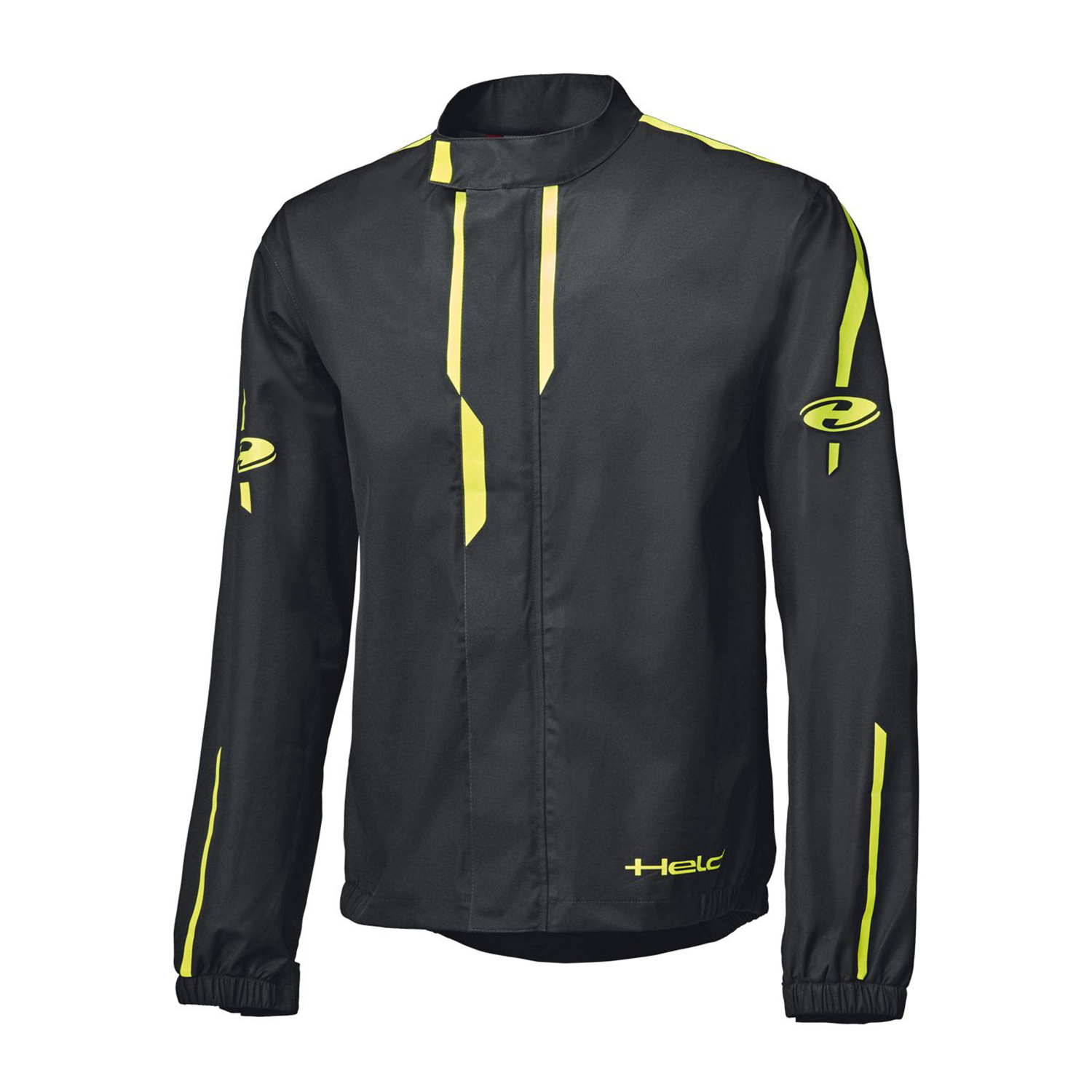 Held Rainstorm Top Black-Fluorescent Yellow - XXL