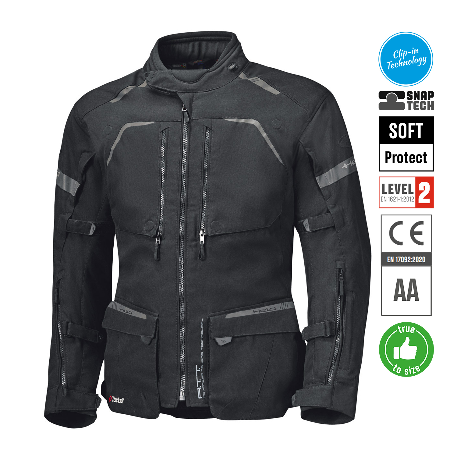 Held Tridale Jacket Black - Large