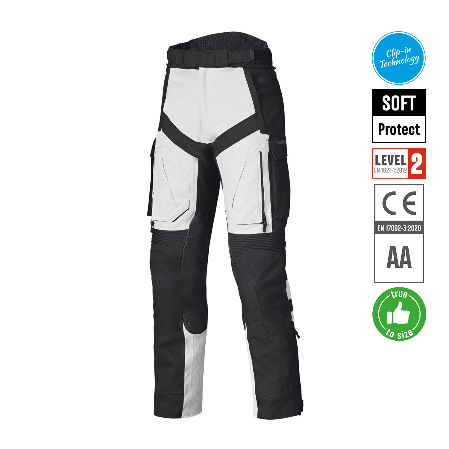 Held Tridale Pants Womens Grey-Black - D-XL