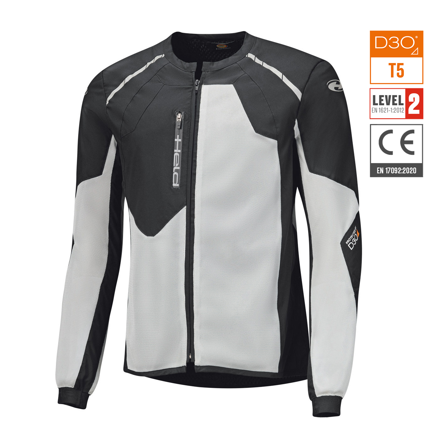 Held Pro X Air Mesh Jacket Black-Grey - 4XL